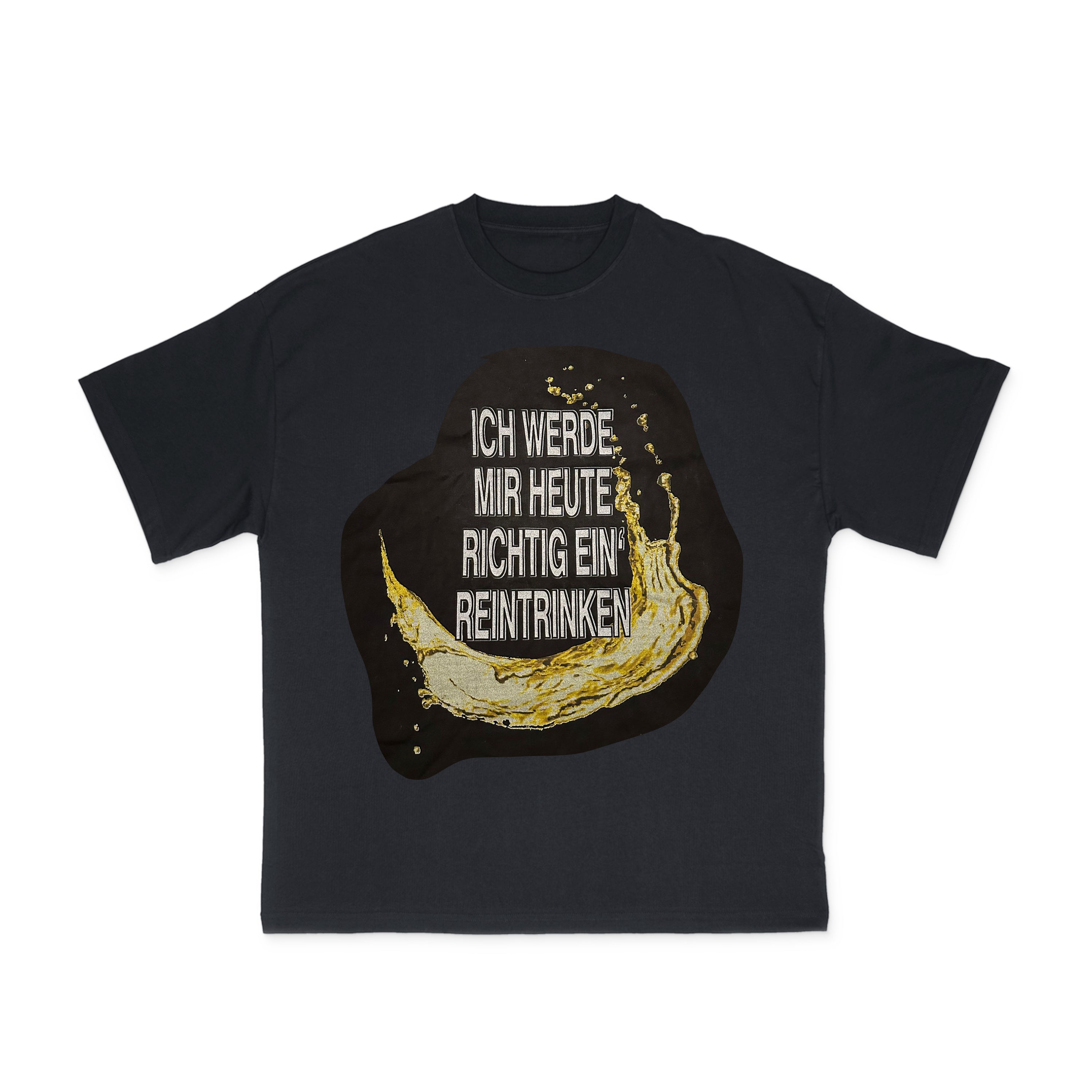 Ron Bielecki T-Shirt - Reintrinken Beer Black