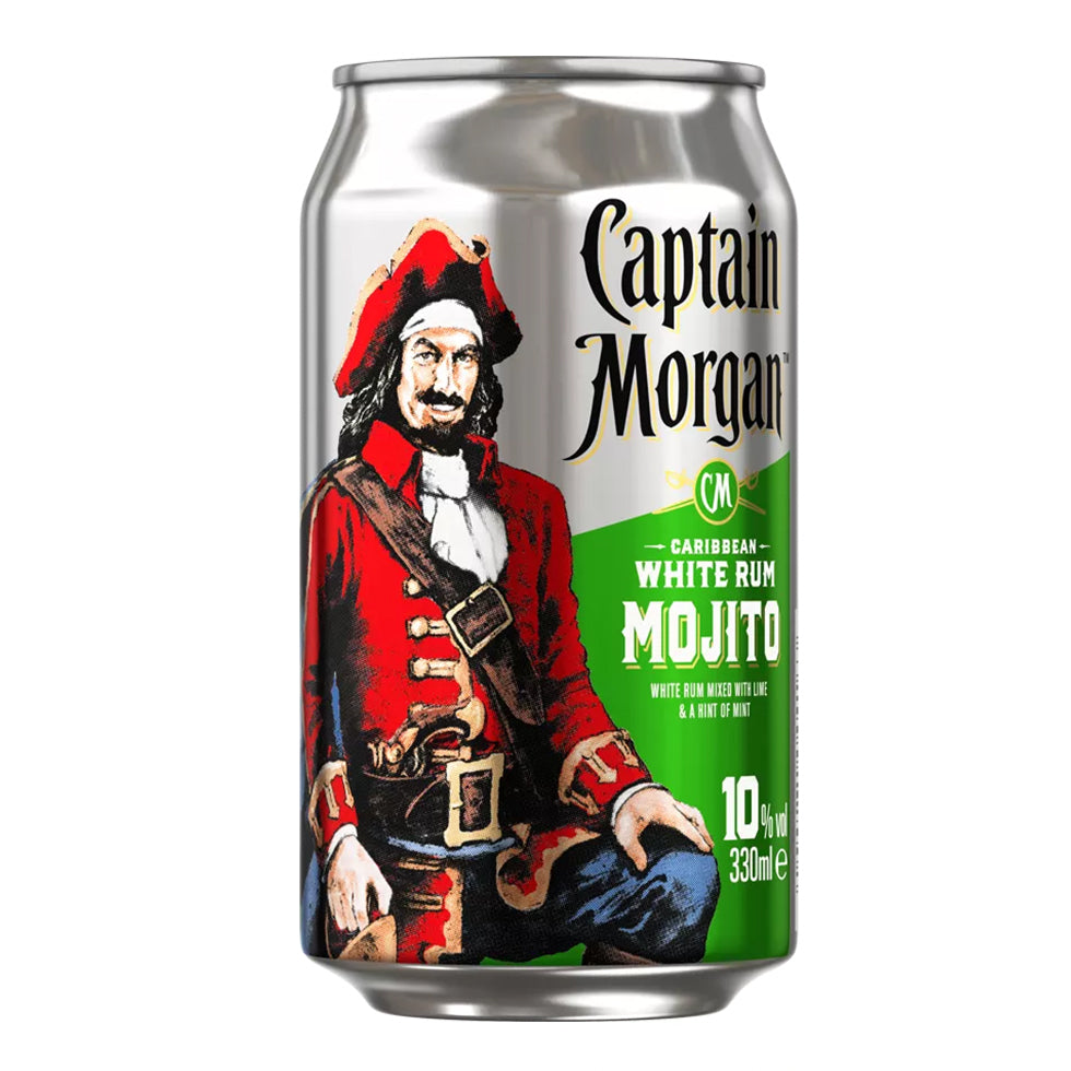 Captain Morgan White Rum Mojito 0,33L