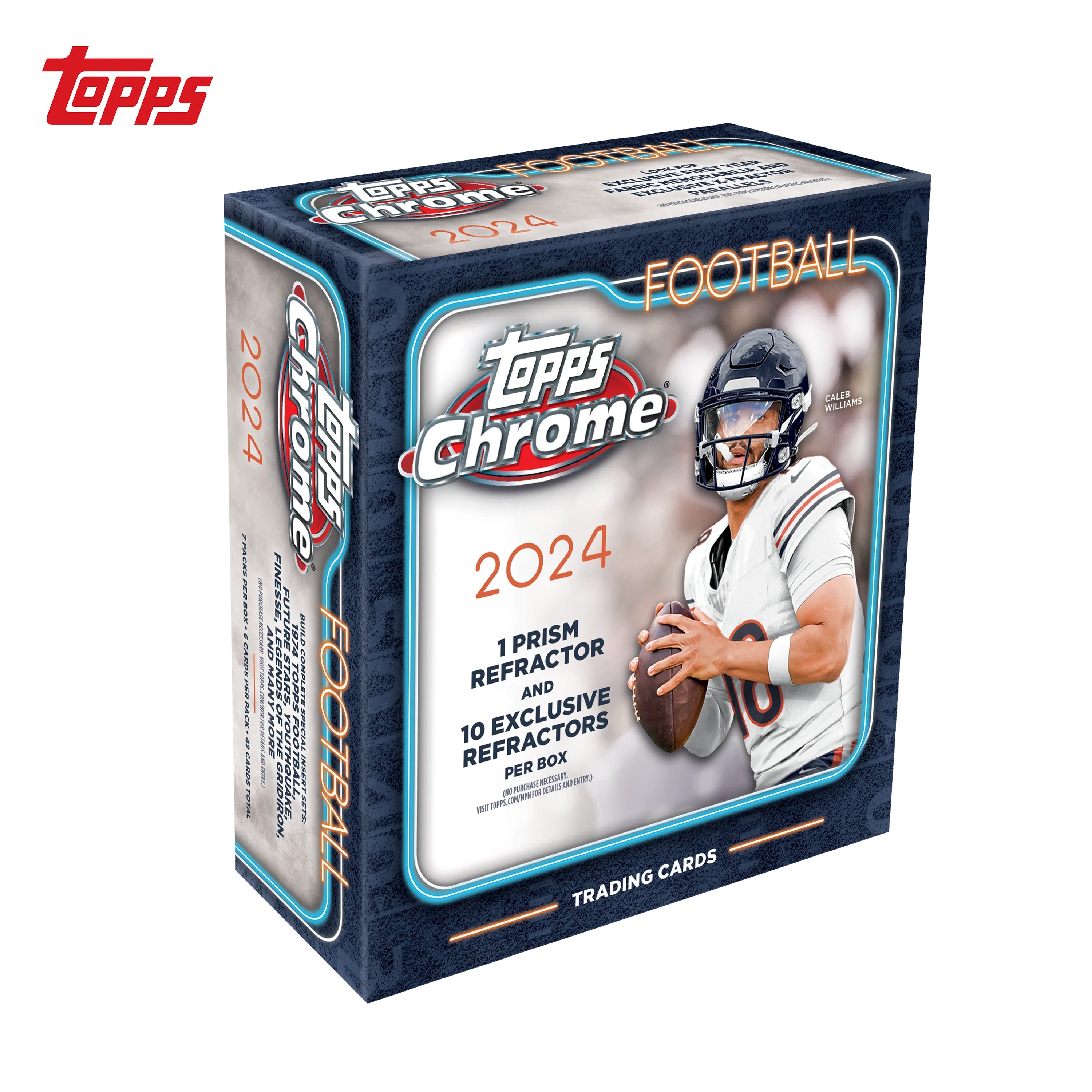 Topps Football Chrome 2024 Mega Box