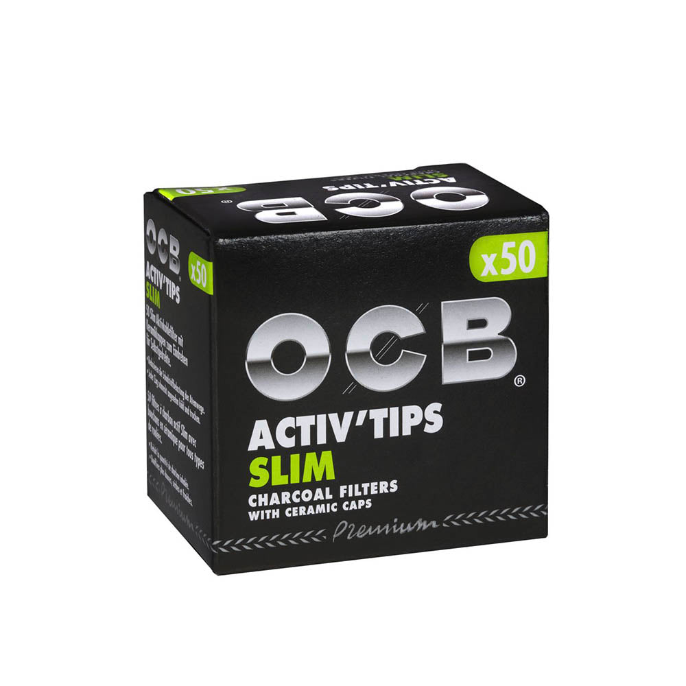 OCB Activ'Slim Tips mit Aktivkohle - Der Kiosk - Offiziell