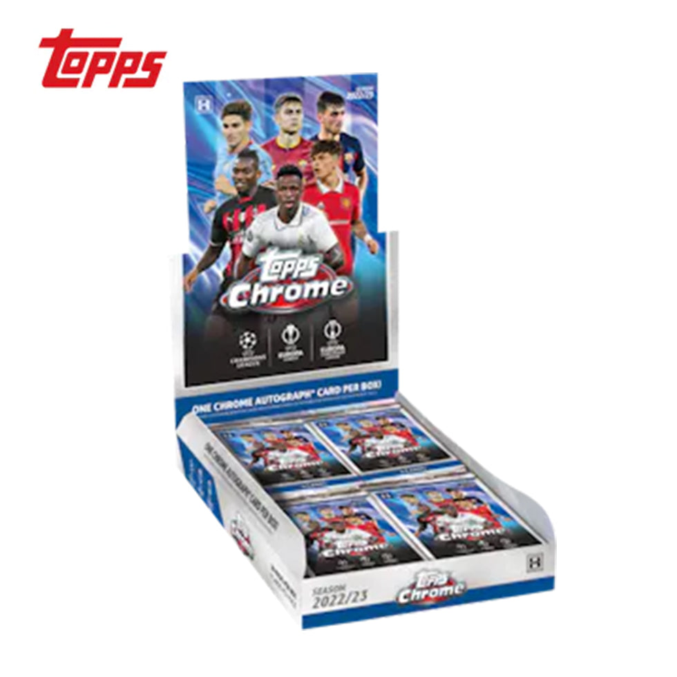 2022-2023 Topps UEFA Club Competitions Chrome - Hobby Box