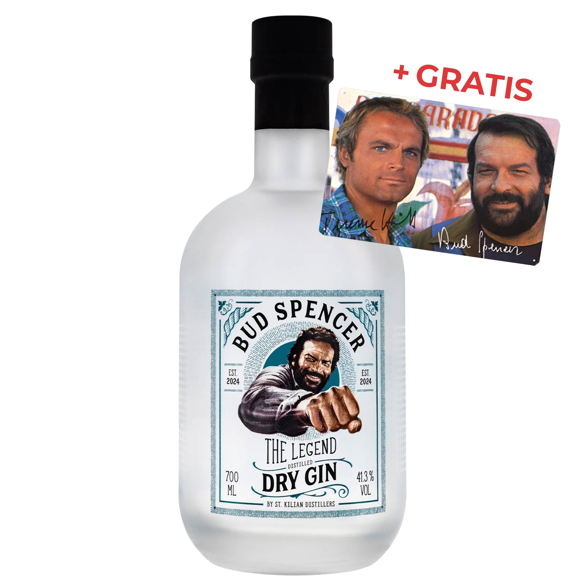 Bud Spencer - The Legend - Gin, 0.7l Alkohol 41,3% vol.
