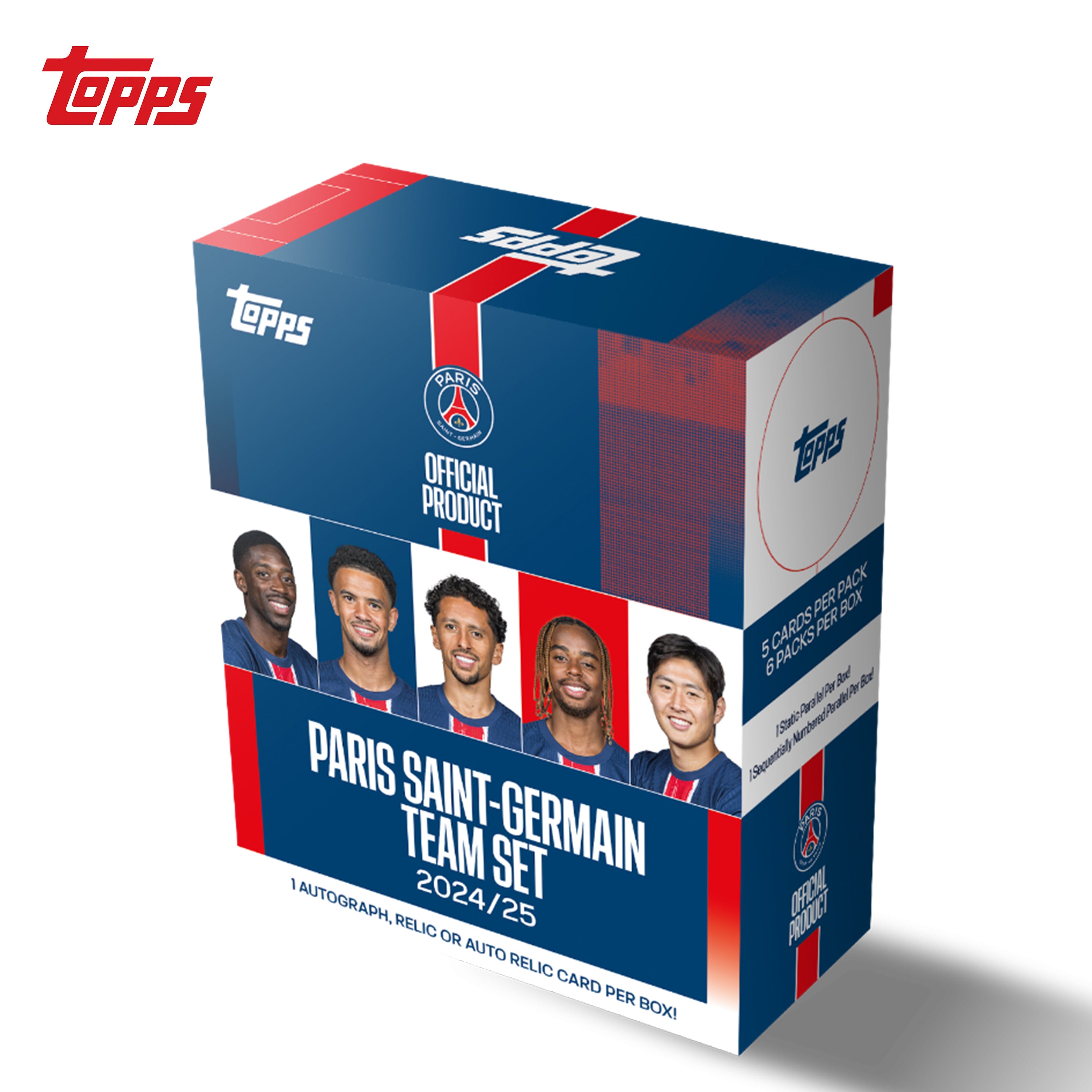 Topps® Paris Saint-Germain 2024/25 Team Set