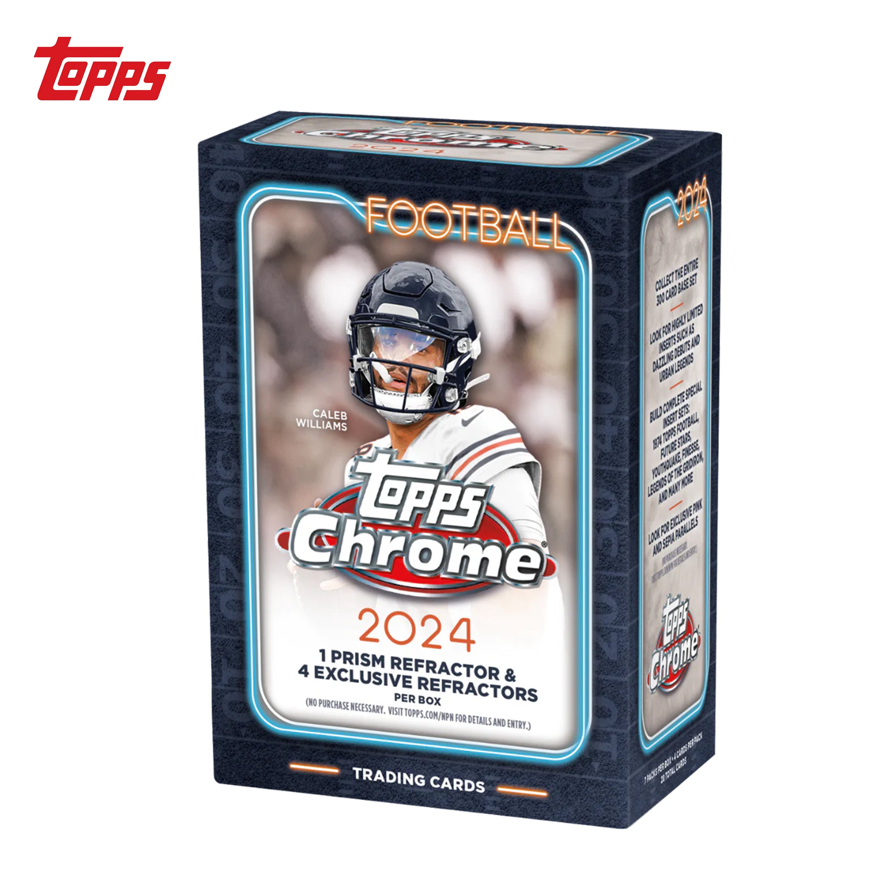 Topps Football Chrome 2024 Value Box