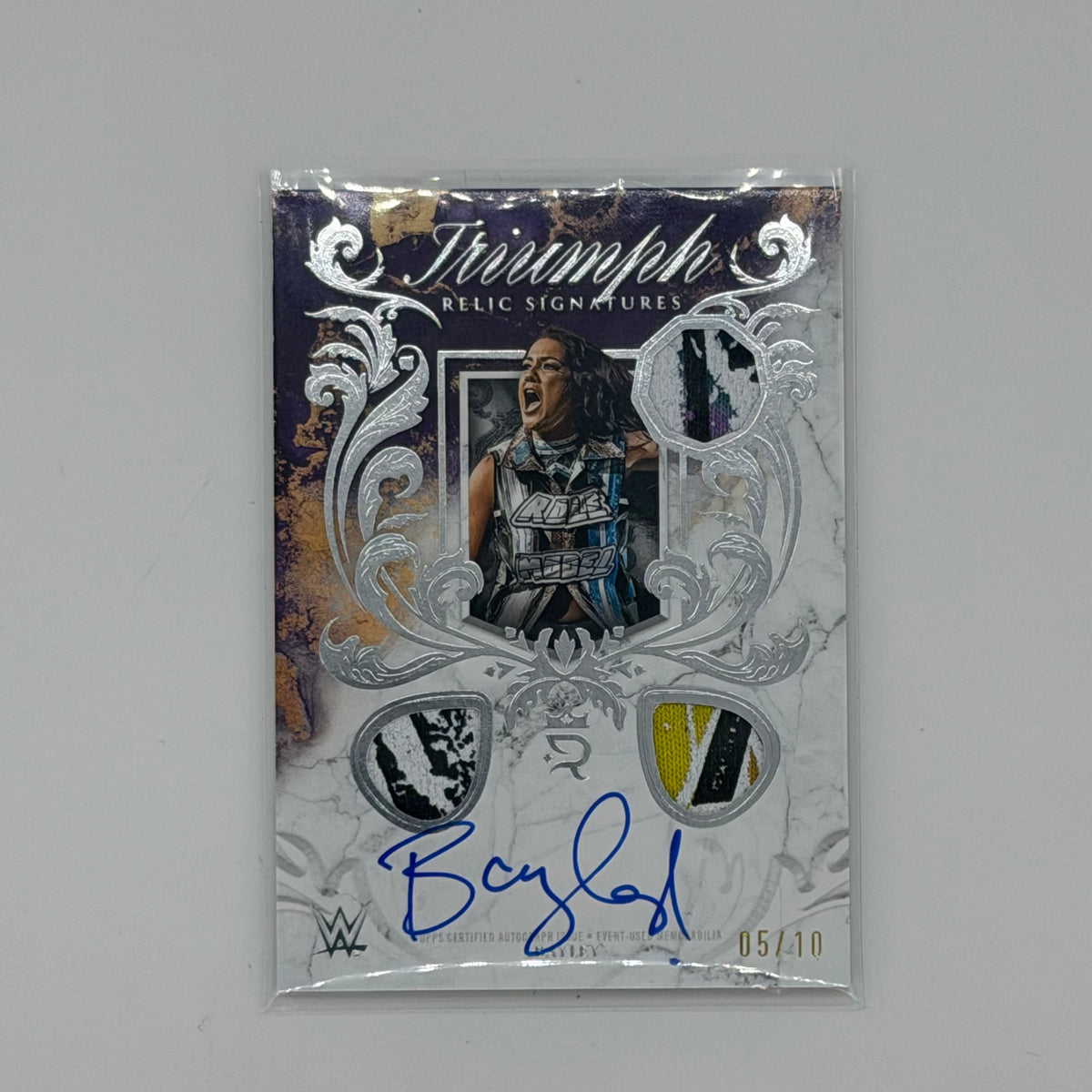 Bayley Royalty Topps WWE 2025 Auto Patch /10