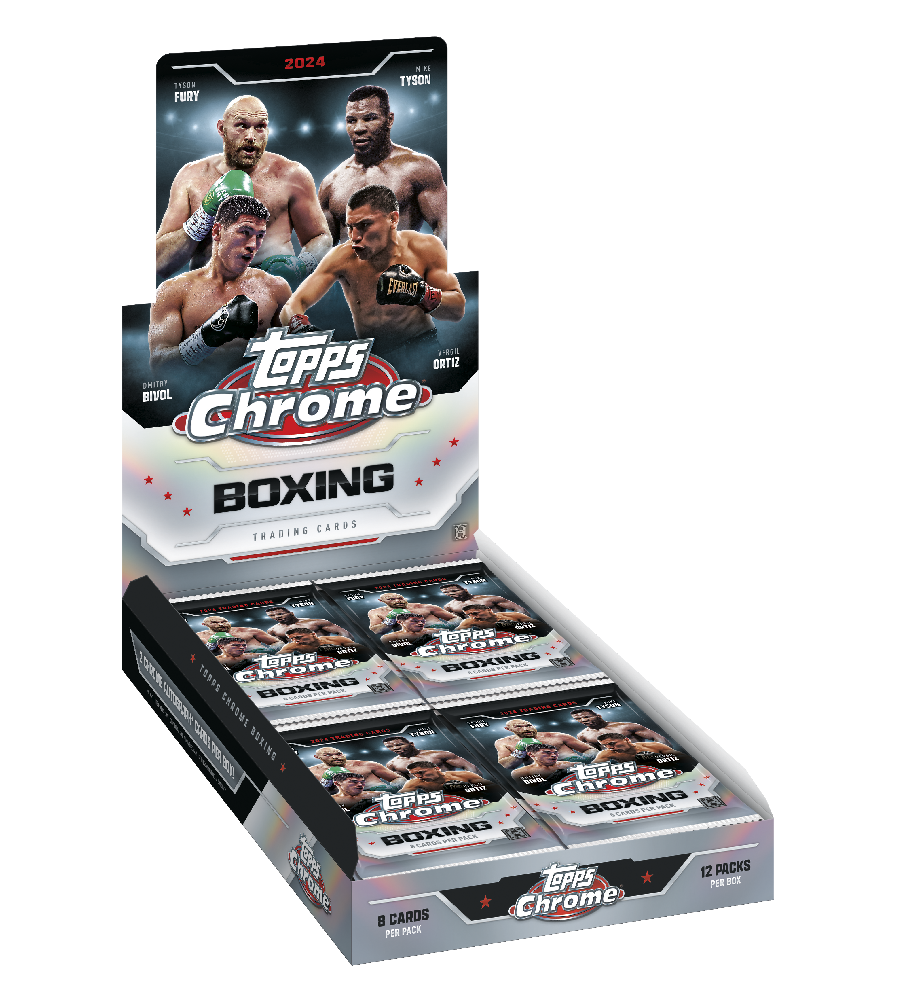 2024 Topps Chrome® Boxing - Hobby Box