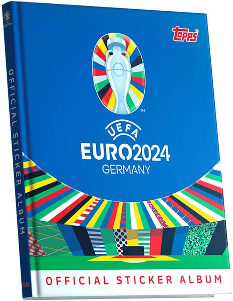 UEFA EURO 2024 Sticker Sammelalbum (Softcover)