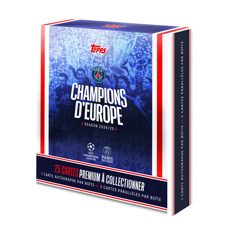 Topps Paris Saint-Germain: Champions d’Europe 2025
