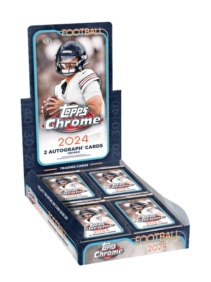 Topps Football Chrome 2024 Hobby Case