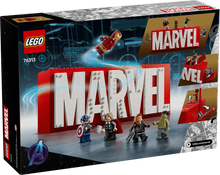 LEGO MARVEL 76313 Logo & Minifiguren