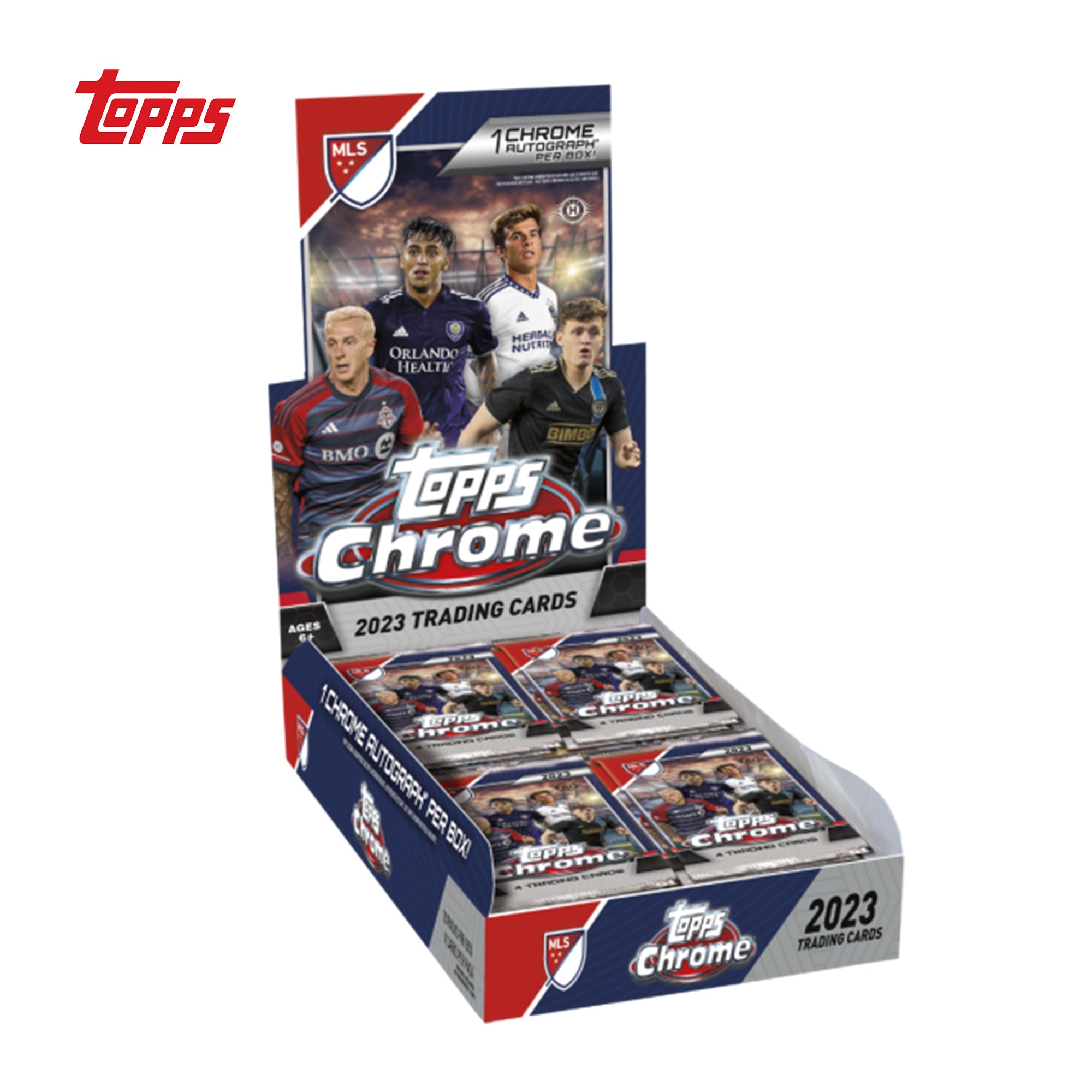 2023 Topps MLS Chrome - Hobby Box