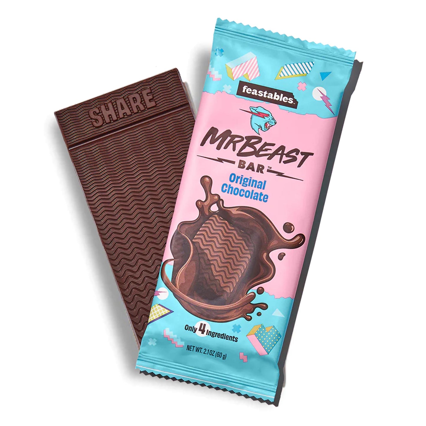 Feastables MrBeast Bar Original Chocolate