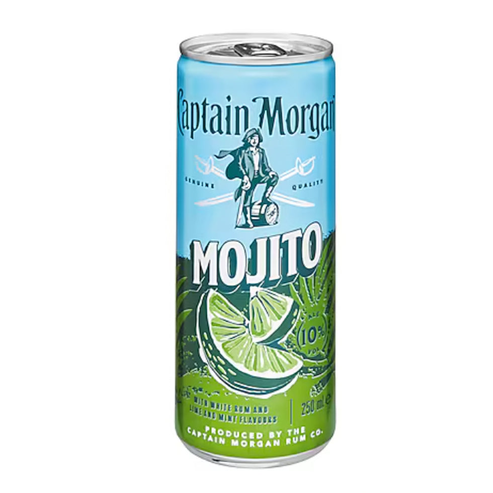 Captain Morgan White Rum Mojito 0,25l 10%Vol