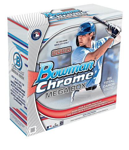 Topps 2025 Bowman Chrome® Baseball - Mega Box