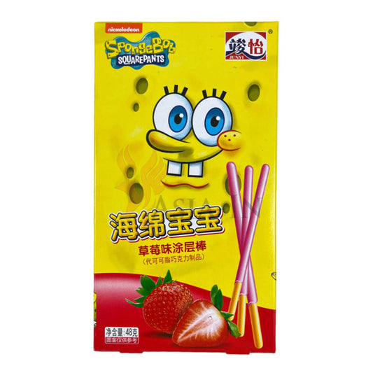 JUNYI Spongebob Stick Strawberry Asia 48g