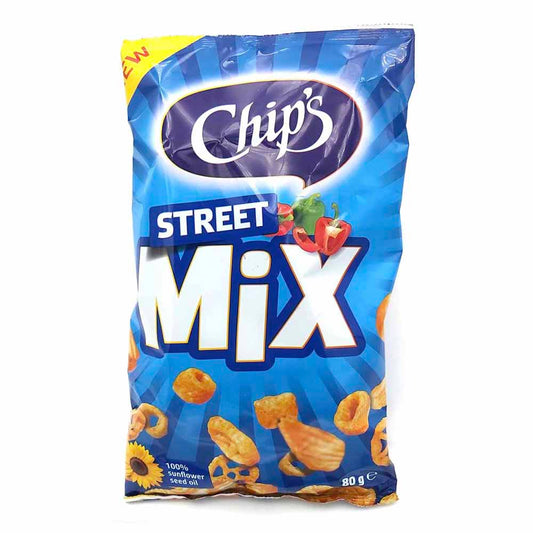 Chip's Street Mix - Kartoffel- Weizen und Maissnacks 80g