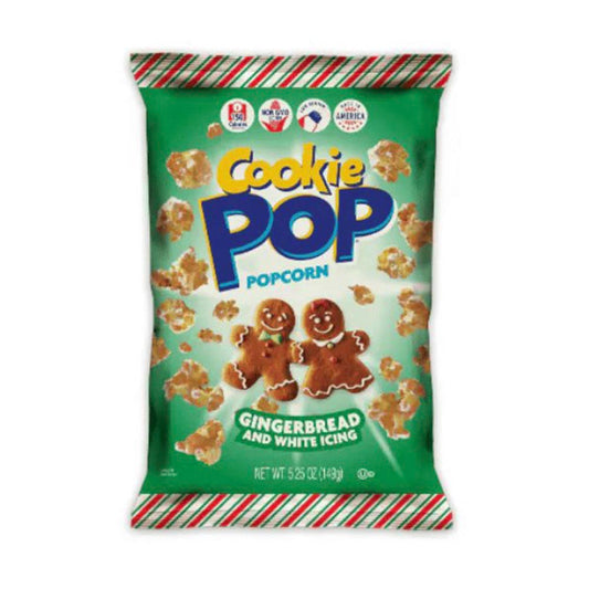 Cookie Pop Popcorn Iced Gingerbread