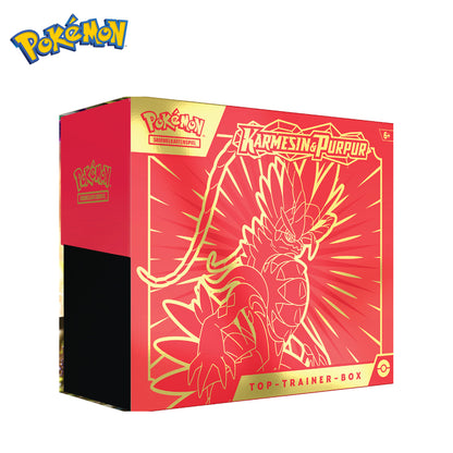 Pokemon Top Trainer Box Karmesin & Purpur