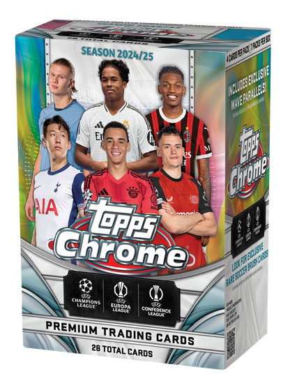 2024-25 Topps Chrome® UEFA Club Competitions - Value Box