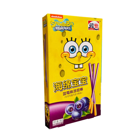 JUNYI Spongebob Stick Blueberry Asia 48g