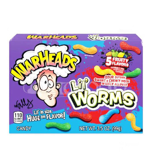 Warheads Lil WORMS 5 Fruity Flovors 99g