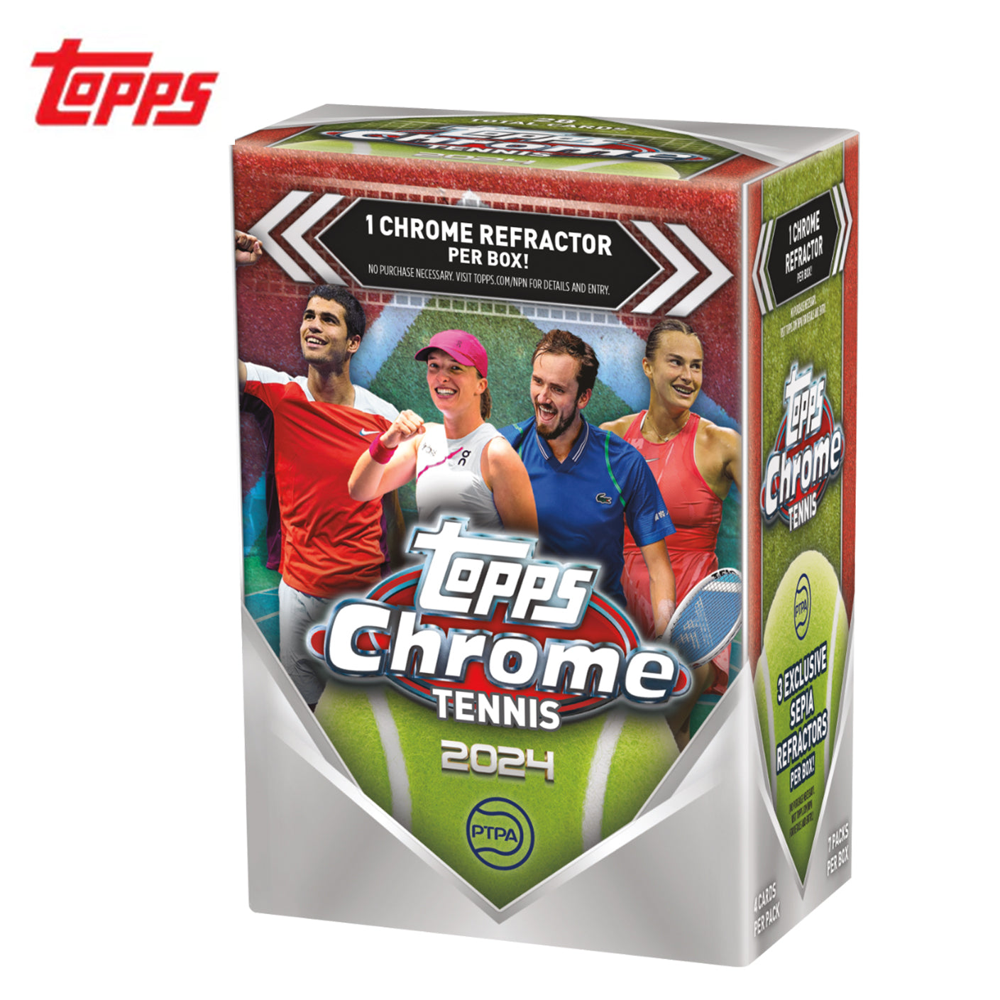 Topps Chrome® Tennis - Value Box 2024