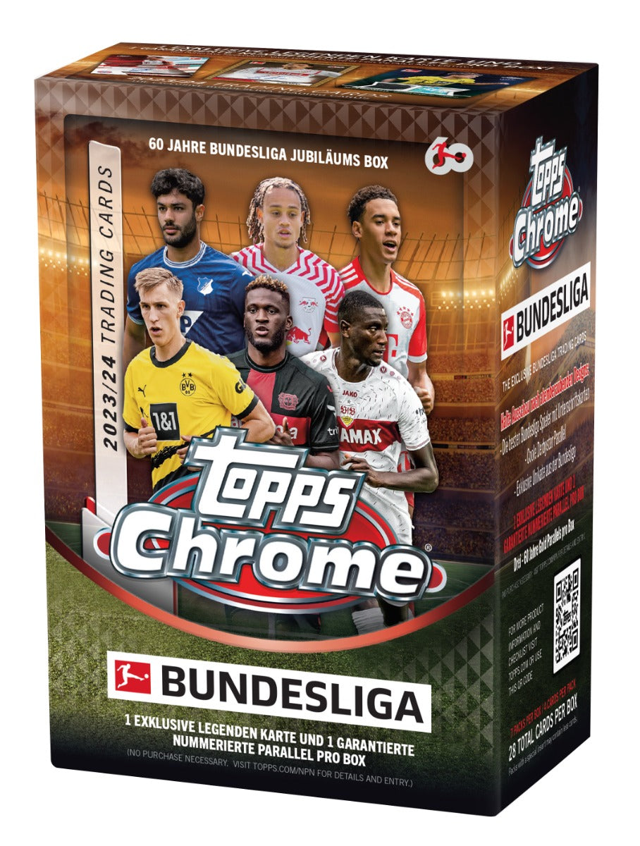 Topps Chrome Bundesliga Value Box 23/24 - empfohlen von Atze