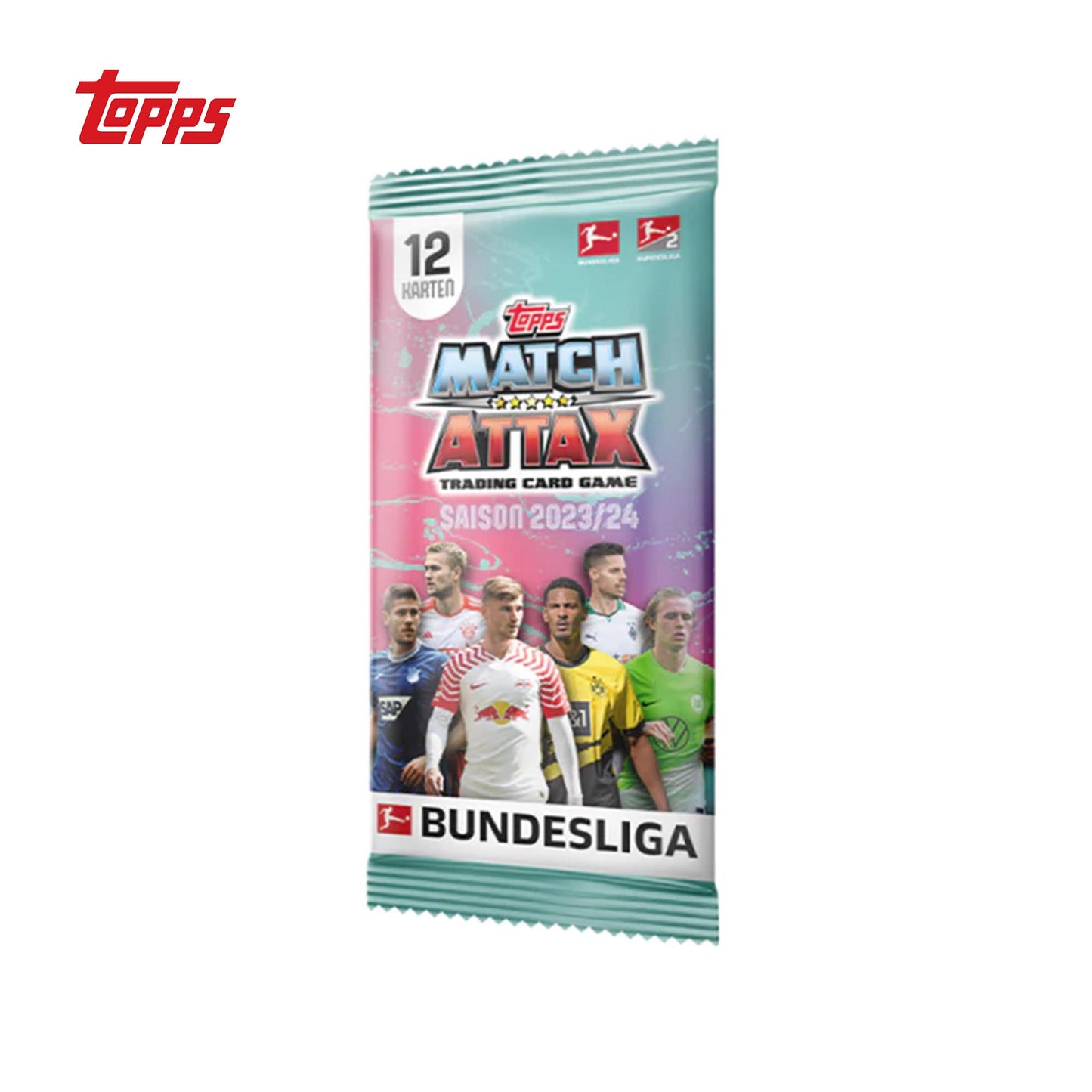 Topps Match Attax 12 Karten Saison 2023/24
