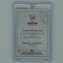 Freddie Ljungberg Arsenal Forever Gold Auto /49