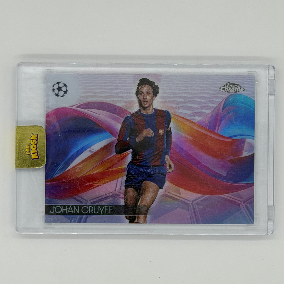 Johan Cruyff Fc Barcelona Helix Chrome Topps UCC 2024-25