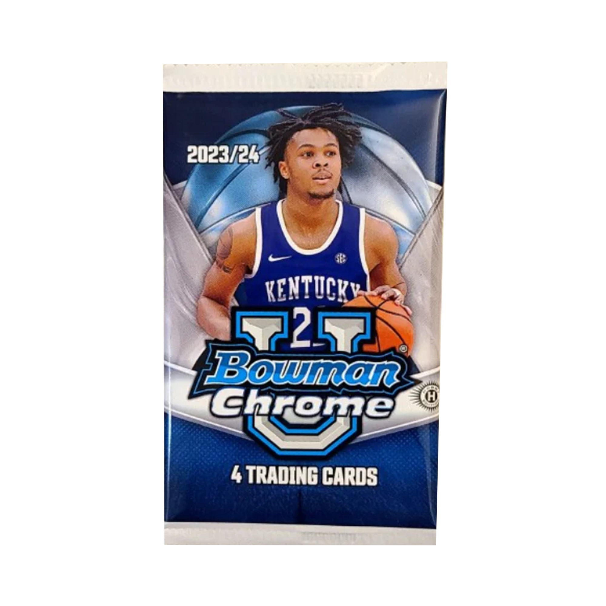 Topps EINZELPACK 2023-24 Bowman University Chrome Basketball