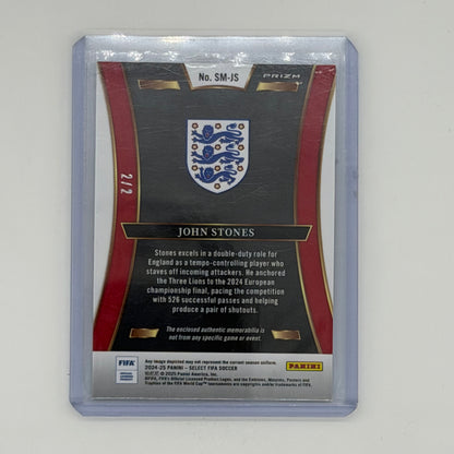 John Stones England Soccer Panini FIFA 2024 Select 2/2