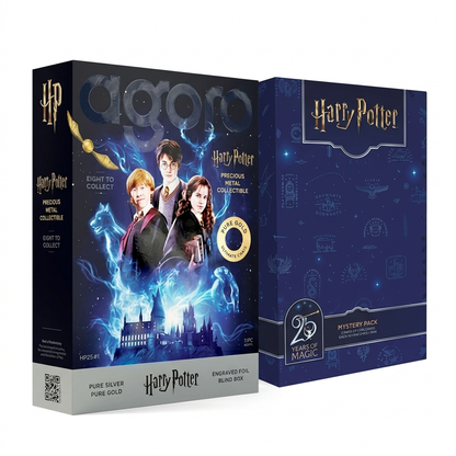 2026 Harry Potter 25th Anniversary Agoro PCCards Sammelkarten Bundle - 2 Boxen