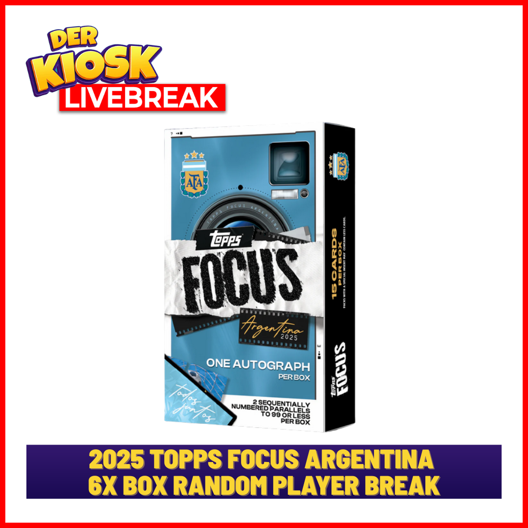 #1 Topps 2025 Focus Argentina 6x Box Random Player Break ( Livebreak)