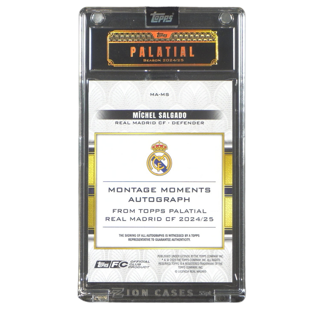 Michel Salgado 01/15 Autograph - 2024/25 Topps® Palatial Real Madrid (Ungraded Card) Gezogen von Atze
