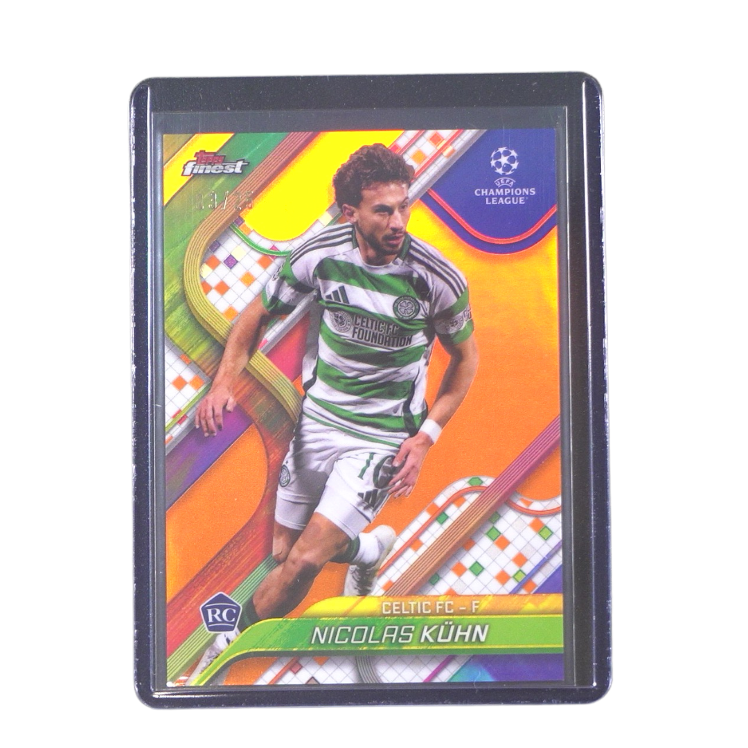 Nicolas Kühn 03/25 Numberd Card - 2024/25 Topps Finest UEFA Club Competitions (Ungraded Card)