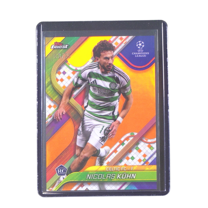 Nicolas Kühn 03/25 Numberd Card - 2024/25 Topps Finest UEFA Club Competitions (Ungraded Card)
