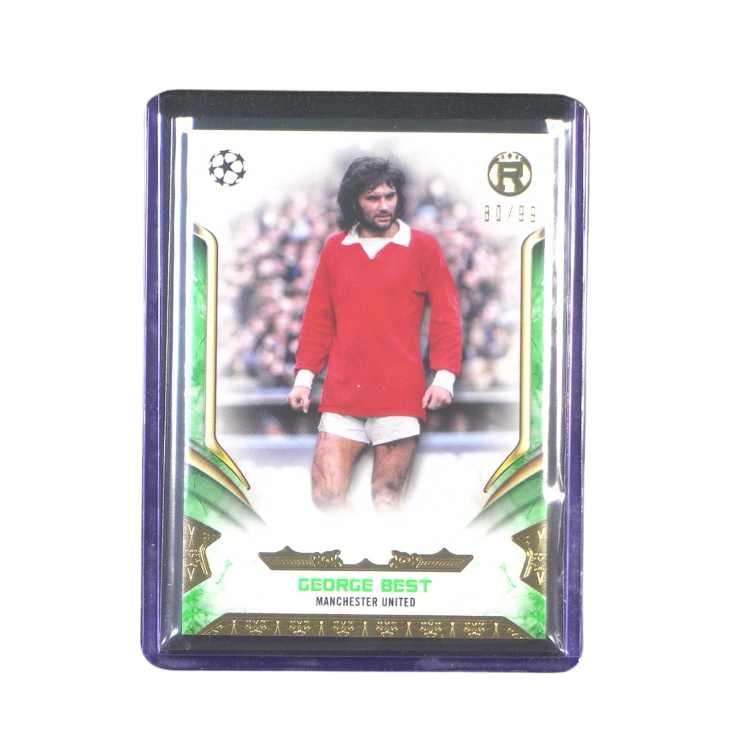 George Best 80/99 Numbered Card - 2024/25 Topps Reverence UEFA Club Competitions (Ungraded Card)