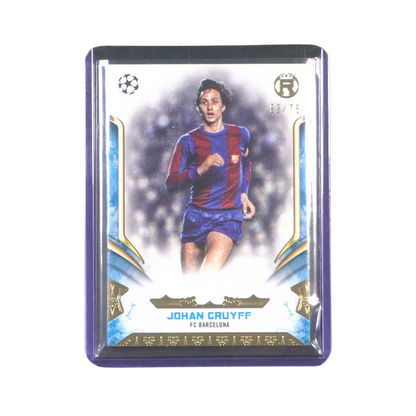 Johan Cruyff 53/75 Numbered Card - 2024/25 Topps Reverence UEFA Club Competitions (Ungraded Card)