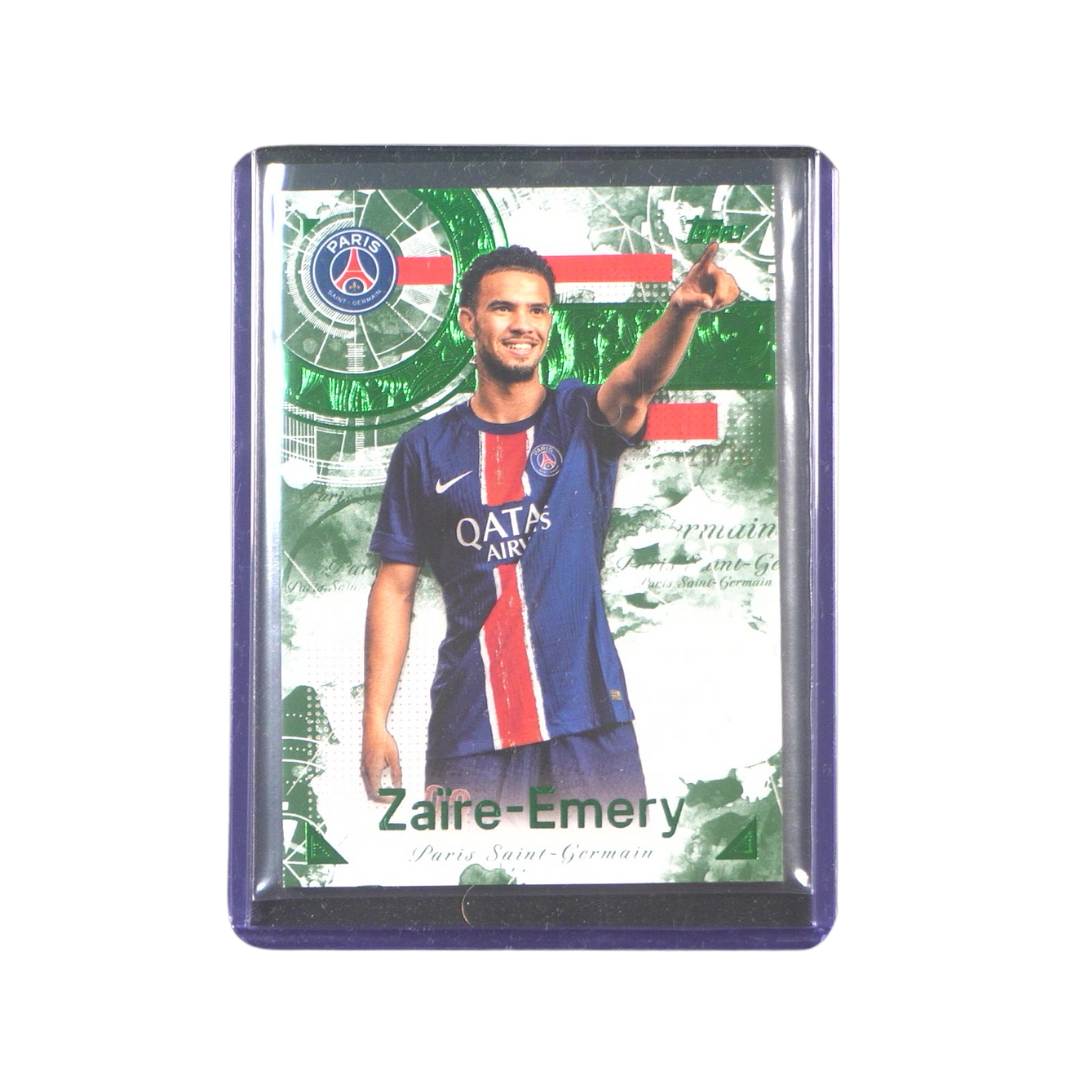 Zaire-Emery 20/75 Numbered Card - 2024/25 Topps Exhibition Paris Saint-Germain (Ungraded Card)