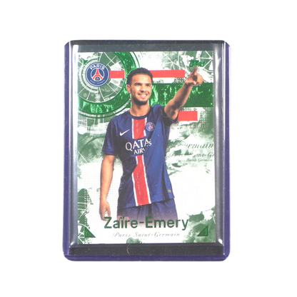 Zaire-Emery 20/75 Numbered Card - 2024/25 Topps Exhibition Paris Saint-Germain (Ungraded Card)