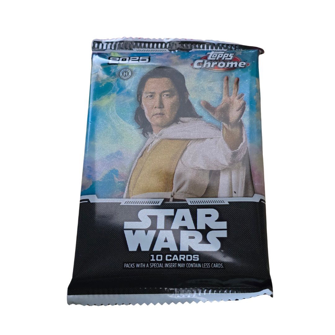 2025 Topps Chrome® Star Wars - Hobby Box Einzelpack
