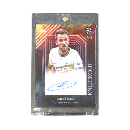 Harry Kane Autograph 47/49 - Topps UEFA Champions League - Knockout 2023
