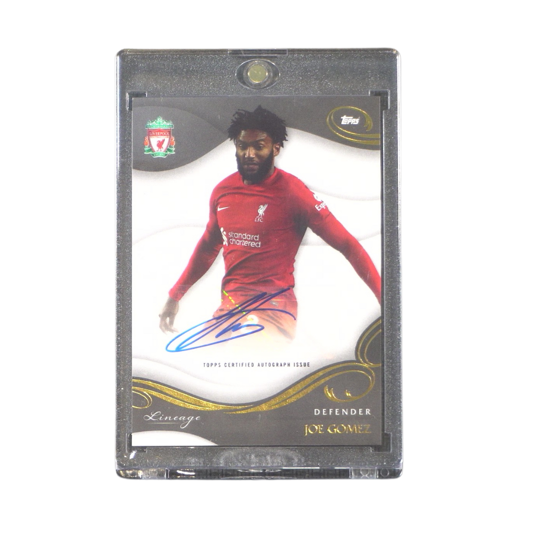 Joe Gomez Autograph - Topps Liverpool Lineage 2022/23