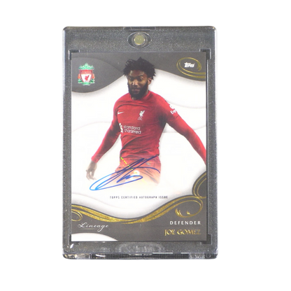 Joe Gomez Autograph - Topps Liverpool Lineage 2022/23