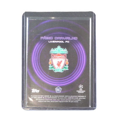 Fabio Carvalho Autograph 16/25 -Topps Showtime UEFA Club Competitions 2022-2023