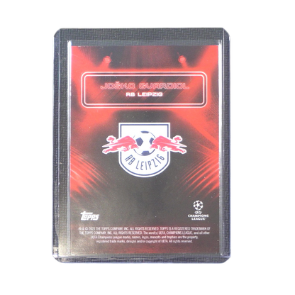 Josko Gvardiol Autograph 07/10 -Topps Showtime UEFA Club Competitions 2022-2023