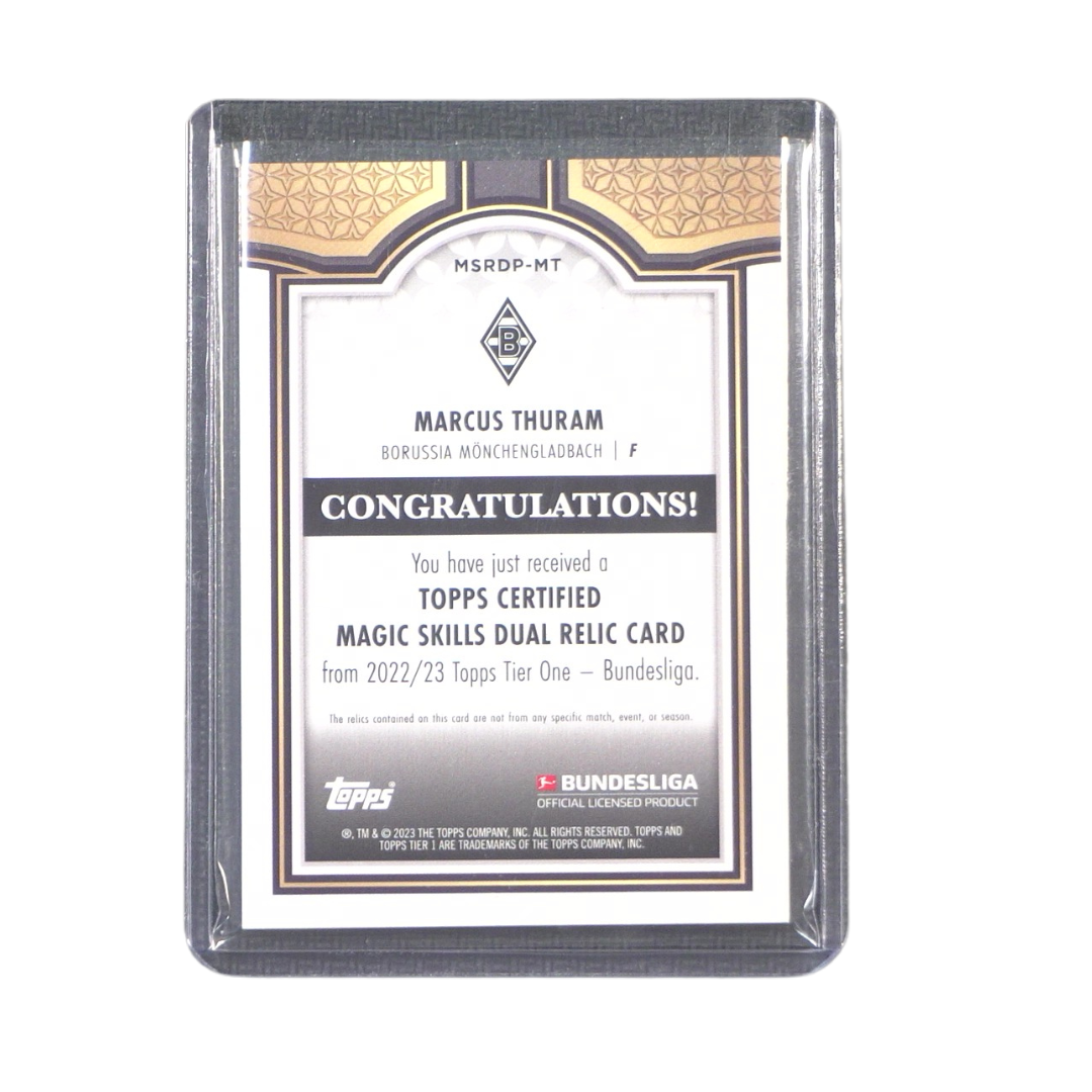 Markus Thuram Patch 13/25 - Topps Bundesliga Topps Tier One 22/23