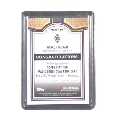 Markus Thuram Patch 13/25 - Topps Bundesliga Topps Tier One 22/23