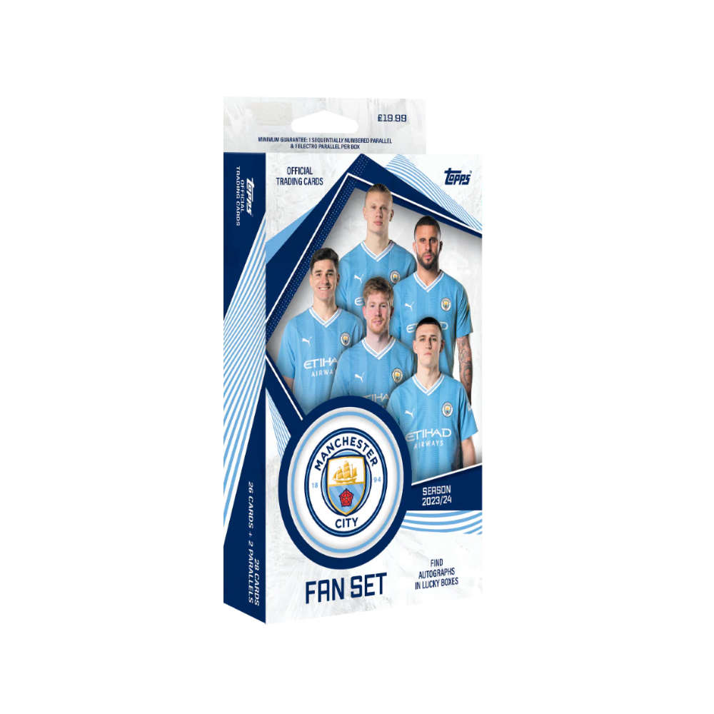 Topps Manchester City Fan Set 2023/24 Box